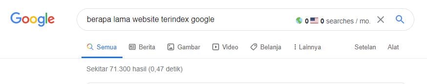 Berapa Lama Hasil SEO Terlihat Saat Optimasi Kata Kunci Target? 15 Berapa-lama-website-terindex-Google