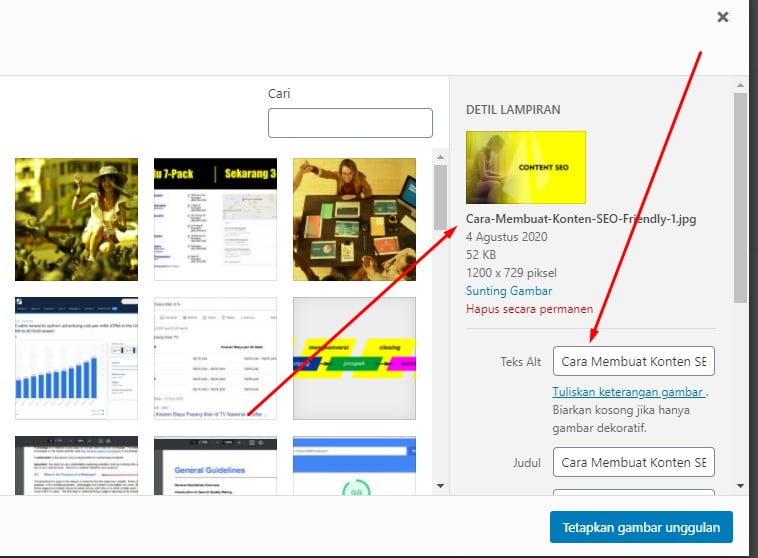Cara Membuat Konten SEO Friendly: 7 Strategi Terbaik & Mudah Dilakukan 8 Optimasi gambar SEO