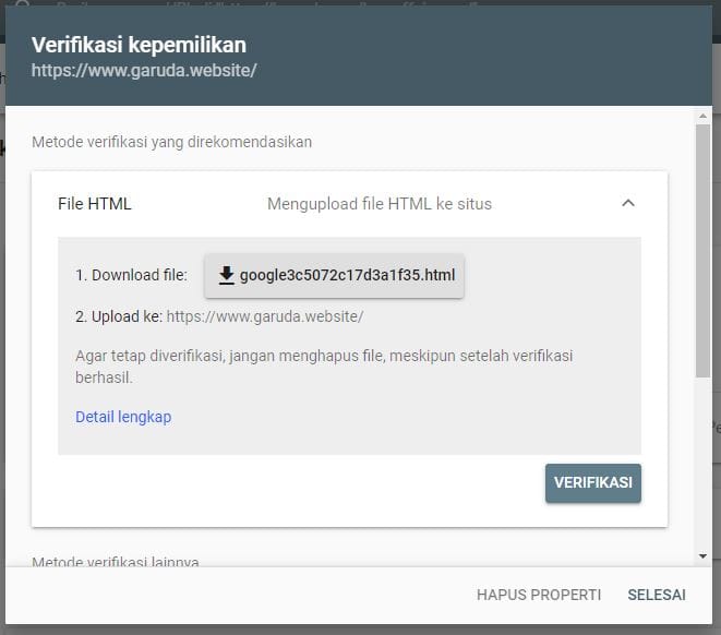 7 Cara Verifikasi Situs di Google Search Console 15 Verifikasi-akun-di-Google-Search-Console