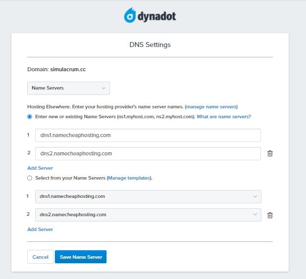 DNS Settings