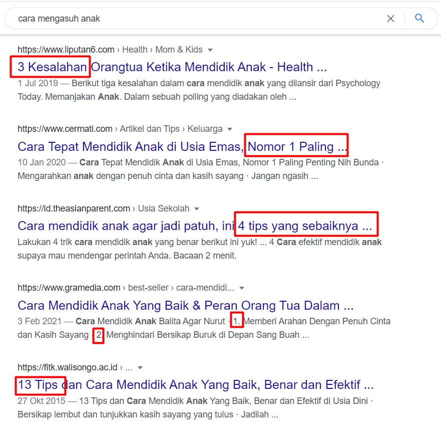 Search Intent: Definisi, Fungsi + 10 Tips Terbaik Untuk SEO 21 Cara mengasuh anak