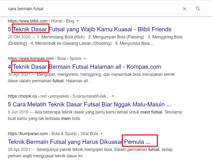 Search Intent: Definisi, Fungsi + 10 Tips Terbaik Untuk SEO 24 bermain futsal 2