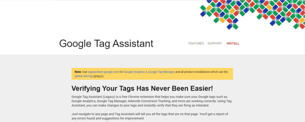 Google Tag Assistant