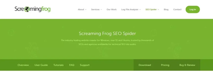 18 SEO Tools Terbaik: Daftar Lengkap Untuk Strategi SEO 21 Screaming Frog