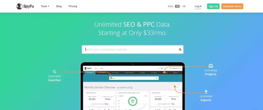 18 SEO Tools Terbaik: Daftar Lengkap Untuk Strategi SEO 23 SpyFu
