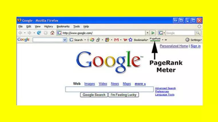 Google PageRank Bar