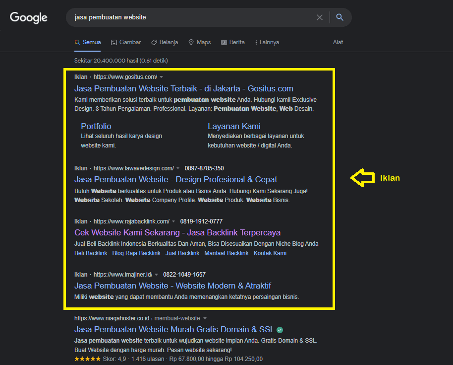 Cara Pasang Iklan di Google Ads dalam 9 Langkah Mudah 3 penggunaan google ads