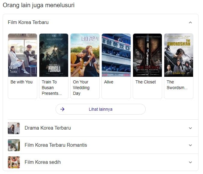 Cara riset keyword: panduan step by step Untuk Pemula 26 Kata-Kunci-Film-Korea