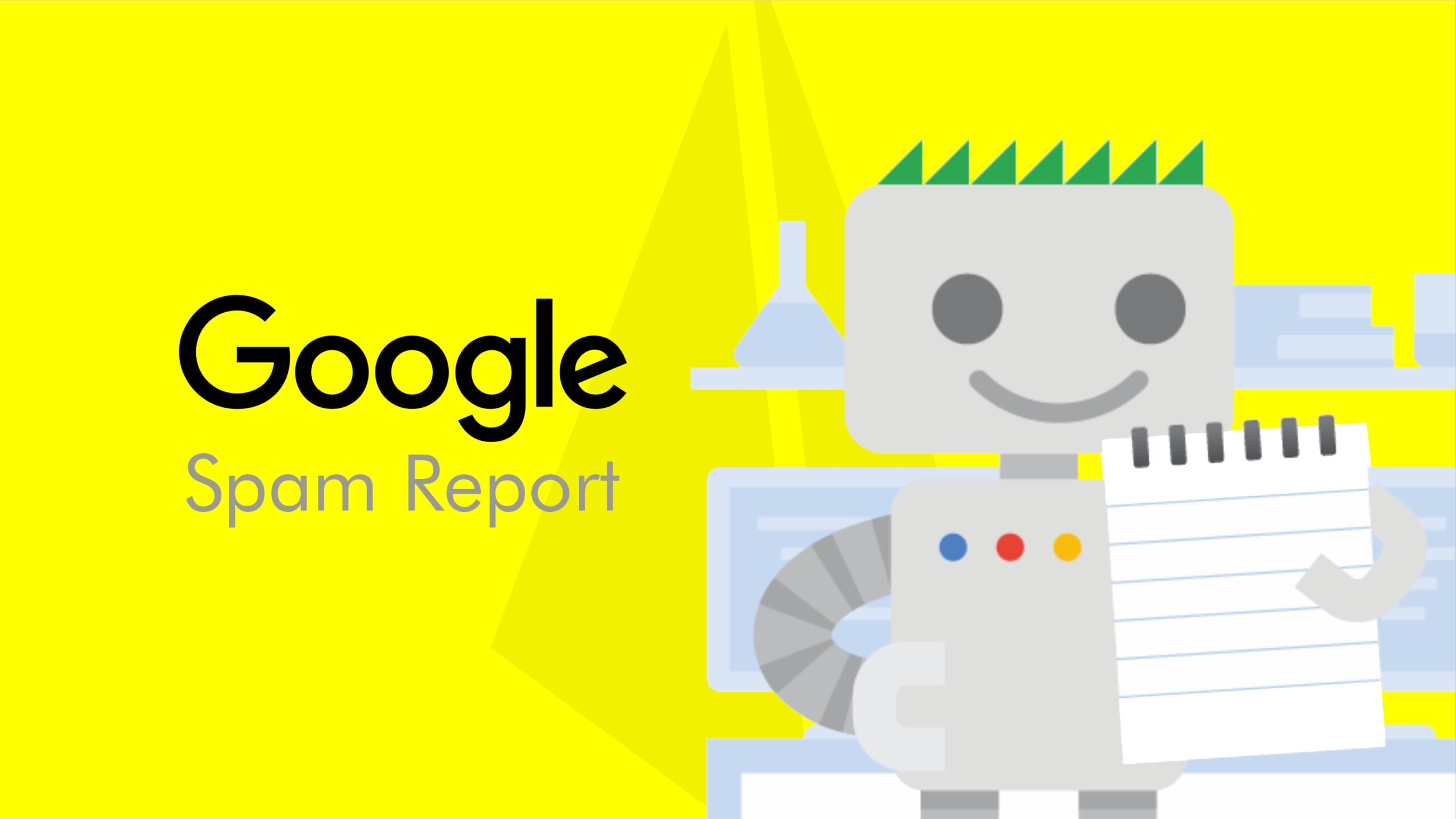Google report spam