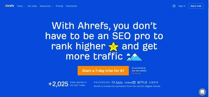 Apa Itu Copywriting Web + Panduan 6 Langkah Untuk Pemula 19 landingpage ahref