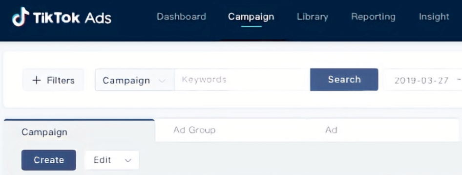 create campaign tiktok ads