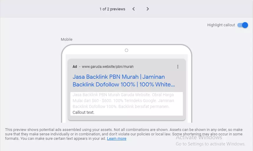 3 Manfaat Tersembunyi Ekstensi Iklan di Google Ads! 18 ekstensi iklan