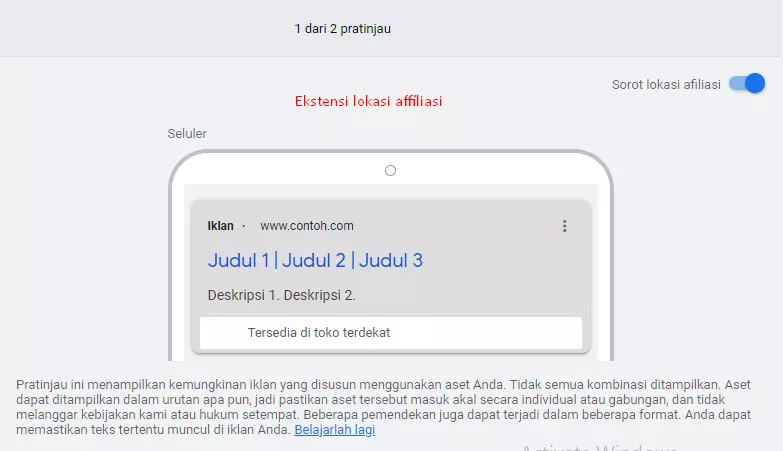 3 Manfaat Tersembunyi Ekstensi Iklan di Google Ads! 23 ekstensi iklan