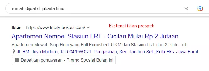 3 Manfaat Tersembunyi Ekstensi Iklan di Google Ads! 21 ekstensi iklan