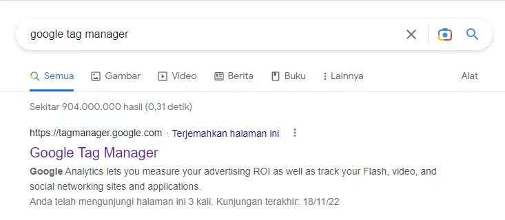 cara memasang google tag manager