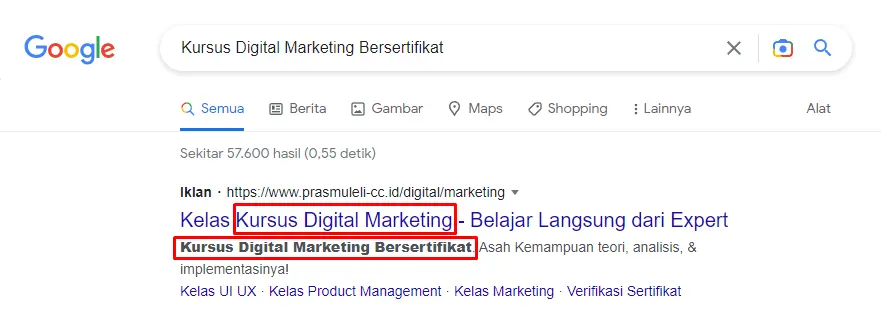 Arti Ad Relevance di Google Ads + 6 Cara Efektif Meningkatkannya 17 Ad Relevance
