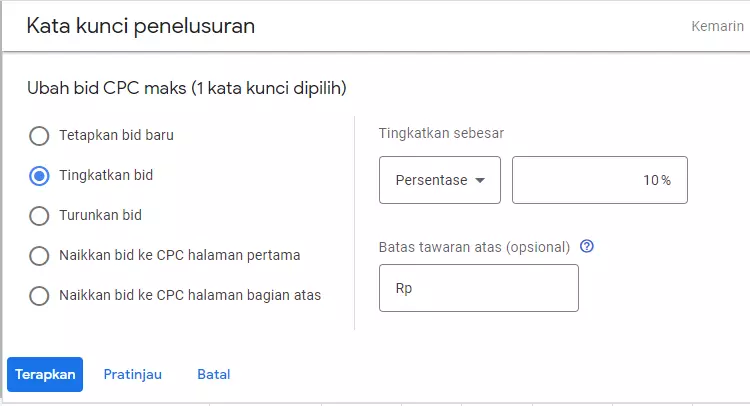 Cara Mengedit Bid Google Ads - 5 Langkah Mudah 22 mengedit bid google ads