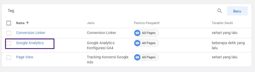 cara memasang google analytics di website