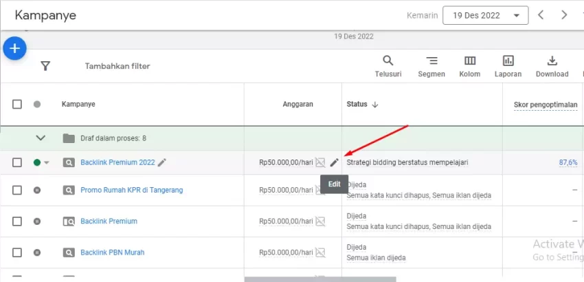 Cara Mengubah Anggaran Harian Google Ads dalam 5 Langkah Mudah 17 Cara Mengubah Anggaran Harian Google Ads