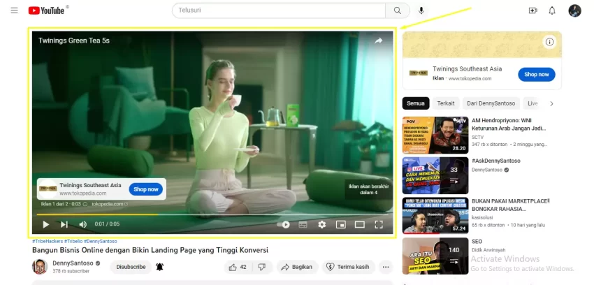 contoh iklan google ads