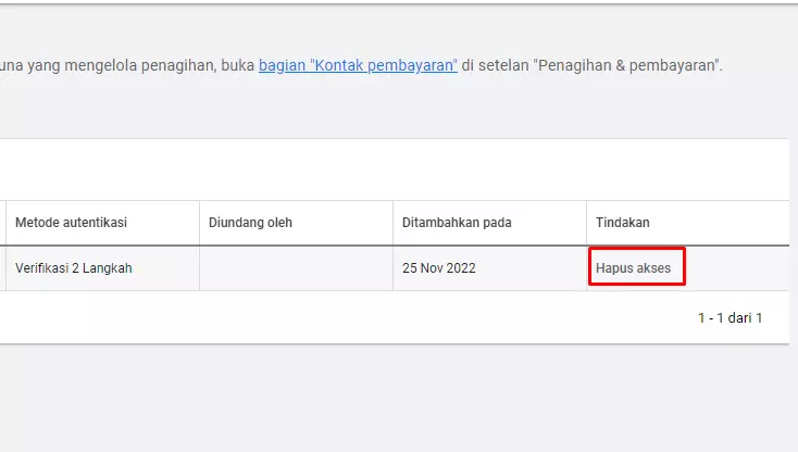 cara menghapus akun google ads