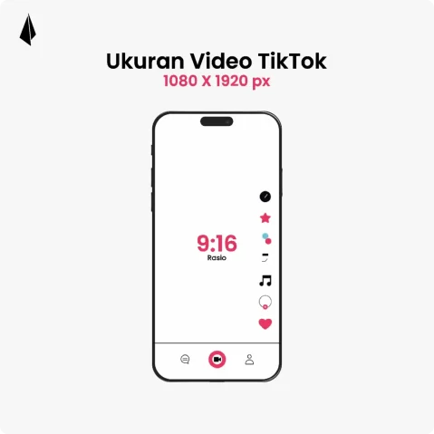 ukuran video tiktok