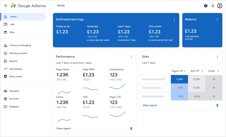 Hadir di Google Adsense