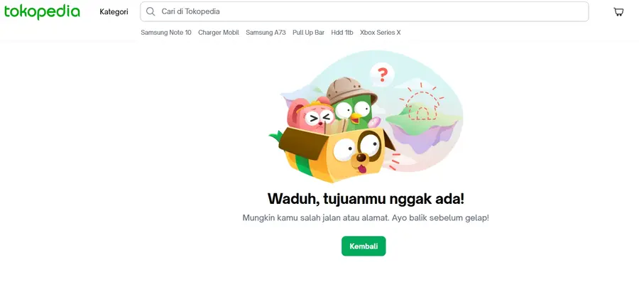 Apa itu Error 404: Dampak & Cara Efektif Mengatasinya! 17 Tampilan Error 404