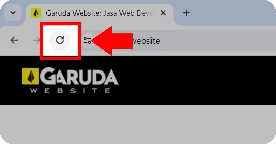 Cara Mengatasi 403 Forbidden di Chrome - Refresh halaman