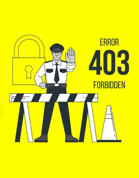 error 403 forbidden