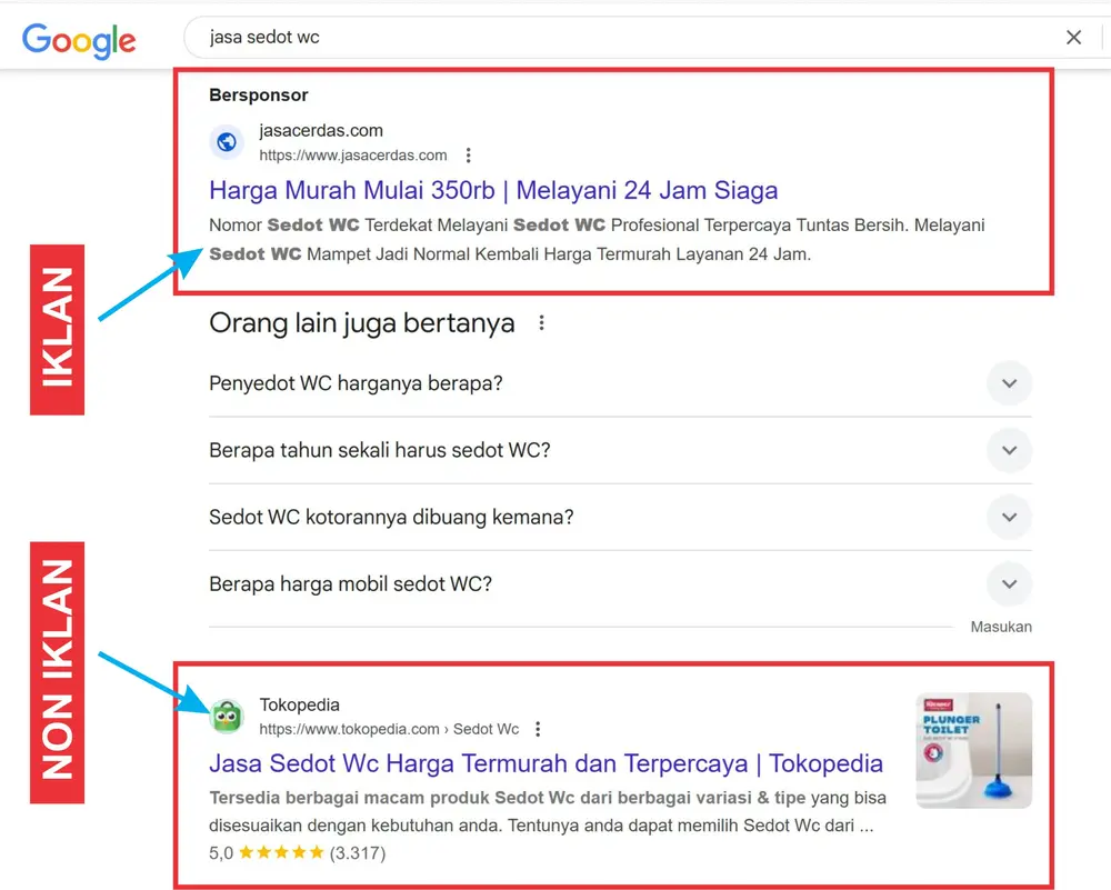 Apa itu Mesin Pencari + Top 10 Paling Banyak di Gunakan 12 CONTOH IKLAN