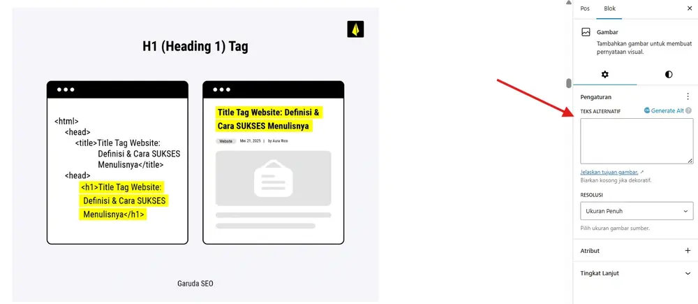Apa Itu Alt Text: Mengapa Penting dalam SEO? 24 alt text wordpress