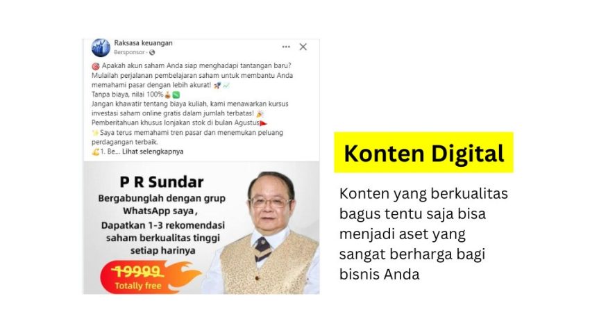 Konten Digital: Investasi Terbaik di Era Digital + 5 Tips! 15 konten digital