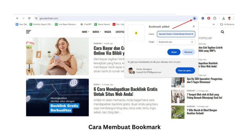 Apa Itu Bookmark: Cara Membuat + 4 Fakta Terbaru 15 Bookmark adalah