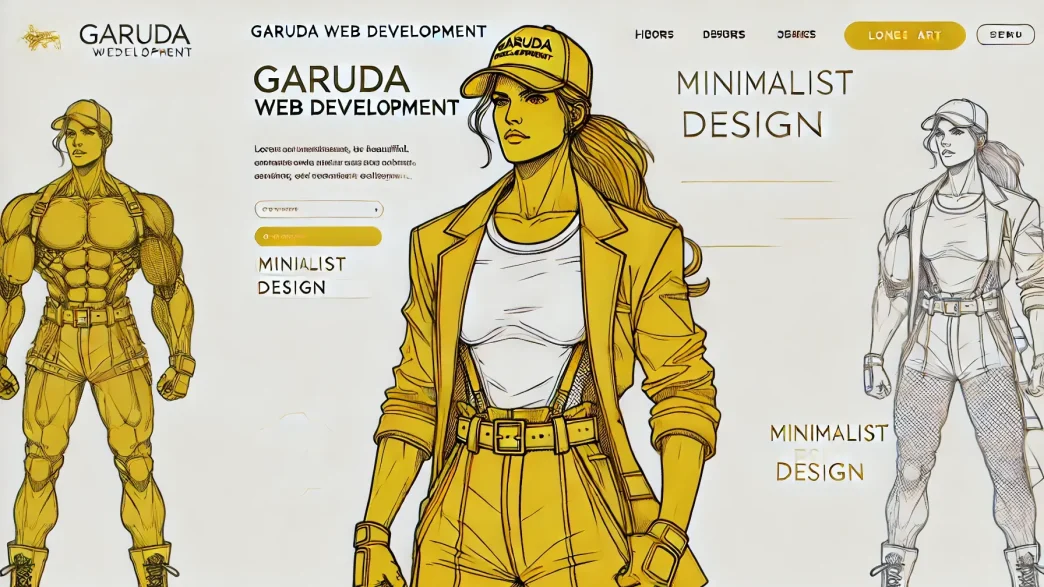 contoh Desain Web Minimalis