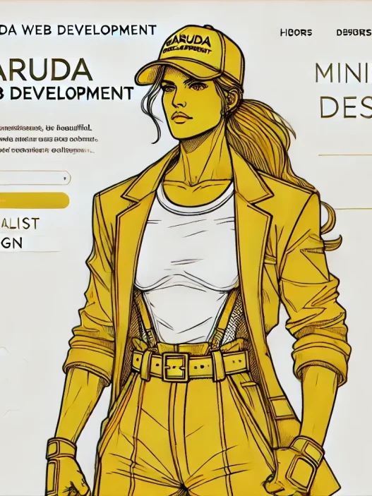 contoh Desain Web Minimalis