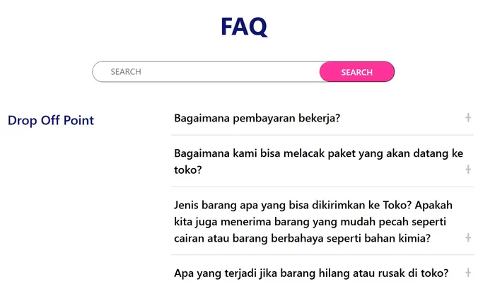 9 Jenis Halaman Web Penting dalam SEO 20 Halaman FAQ Lazada
