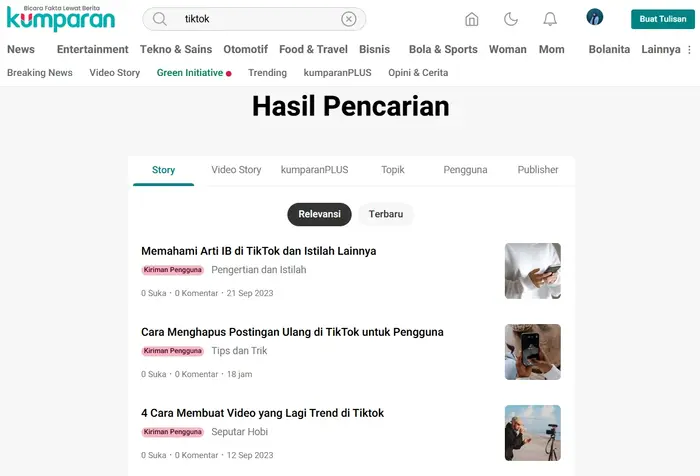 9 Jenis Halaman Web Penting dalam SEO 21 Halaman Tag Blog Kumparan
