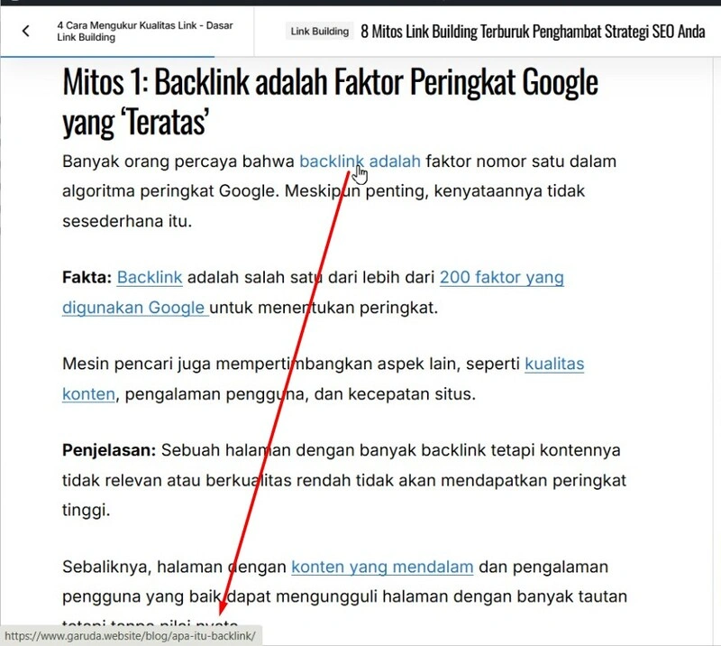 Halaman Pilar: Panduan Lengkap + 10x Konten + Contoh Terbaru 23 Contoh link halaman pilar