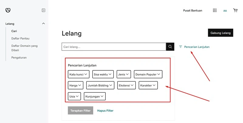 Expired Domain: Definisi + 8 Cara Mencarinya 16 domain expired di GoDaddy