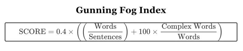 Apa Itu Gunning Fog Index: Definisi, Fungsi + 5 Strategi Terbaru 16 Gunning Fog Index