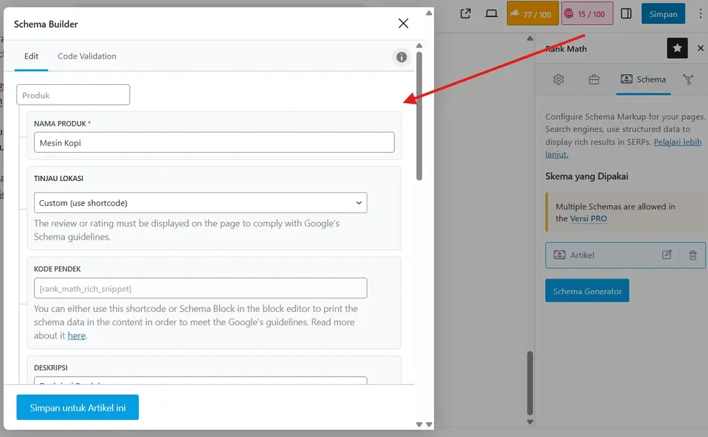 Apa Itu Rich Snippets: Fitur Penting untuk SEO 31 Rank Math Schema