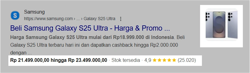 Apa Itu Rich Snippets: Fitur Penting untuk SEO 15 contoh rich snippet