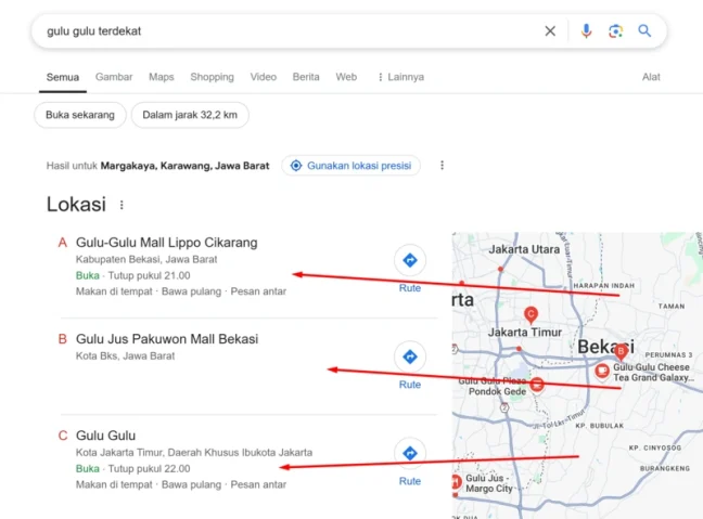 Franchise Gulu-Gulu: Potensi Bisnis, Harga + Strategi Sukses 17 Franchise Gulu-Gulu Local SEO