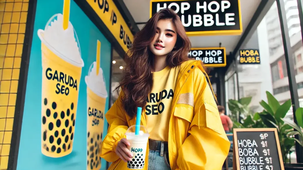 Franchise Hop Hop Bubble Drink