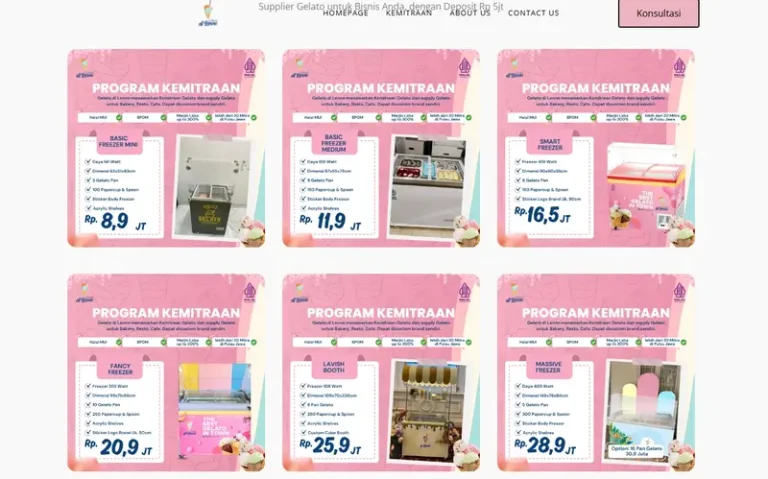 20+ Franchise Murah Untuk Pemula Mulai Dari 2 Juta 34 Gelato Di Lenno