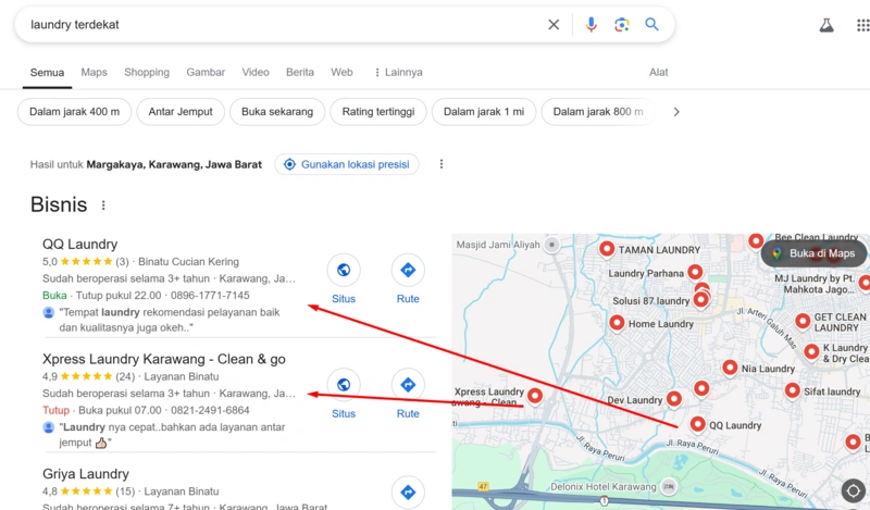 Usaha Laundry: Cara Memulai, Modal + Strategi Sukses 16 Local SEO Laundry