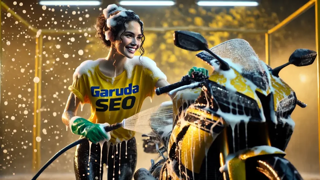 usaha cuci motor