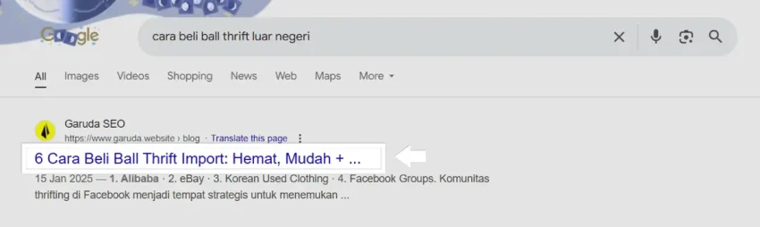 Checklist SEO On Page: 15 Langkah untuk Optimasi Maksimal 16 Contoh Judul Halaman Title Tag