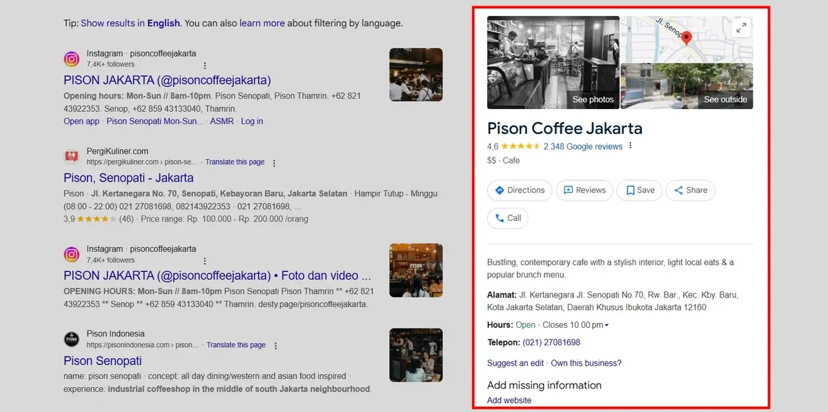 SEO Off Page: Definisi Hingga Panduan Standar SEO Terbaru 25 lokal seo - google bisnis profile